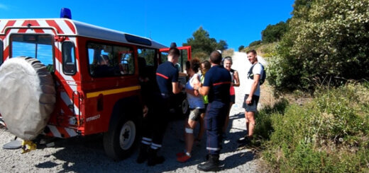 trail maunière Hyères pompier